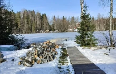 Ammattitaitoinen ongelmapuun poisto Karjalohjassa, toteuttajana paikallinen Pipon Puunkaato -metsuri.